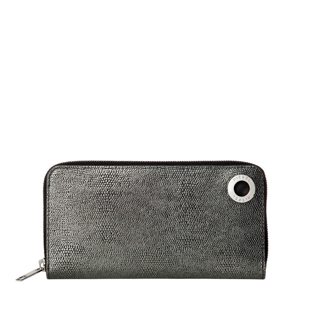 Diesel Lysardd Unisex 24 Zip  Leather Wallet